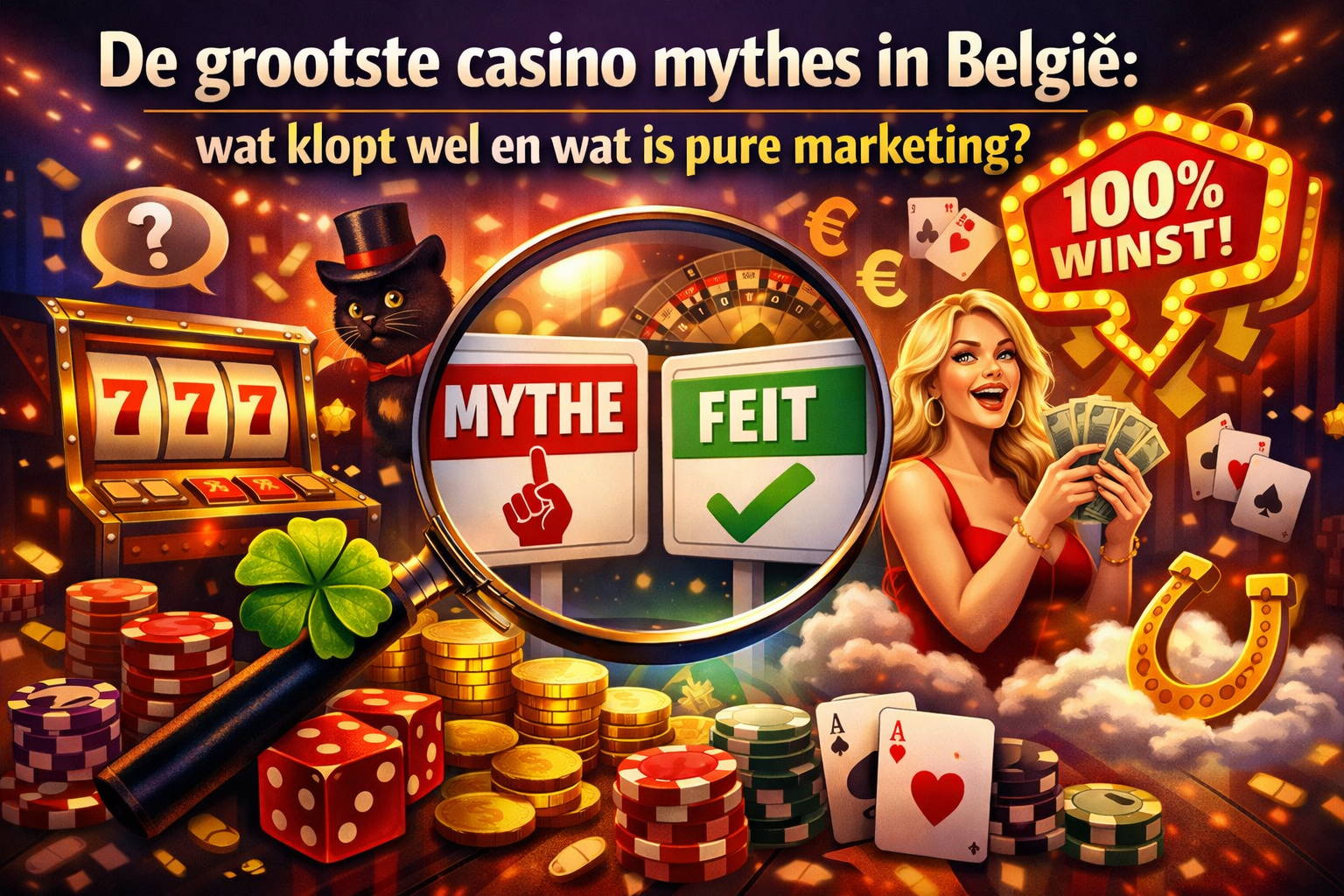 De grootste casino mythes in België: wat klopt wel en wat is pure marketing?