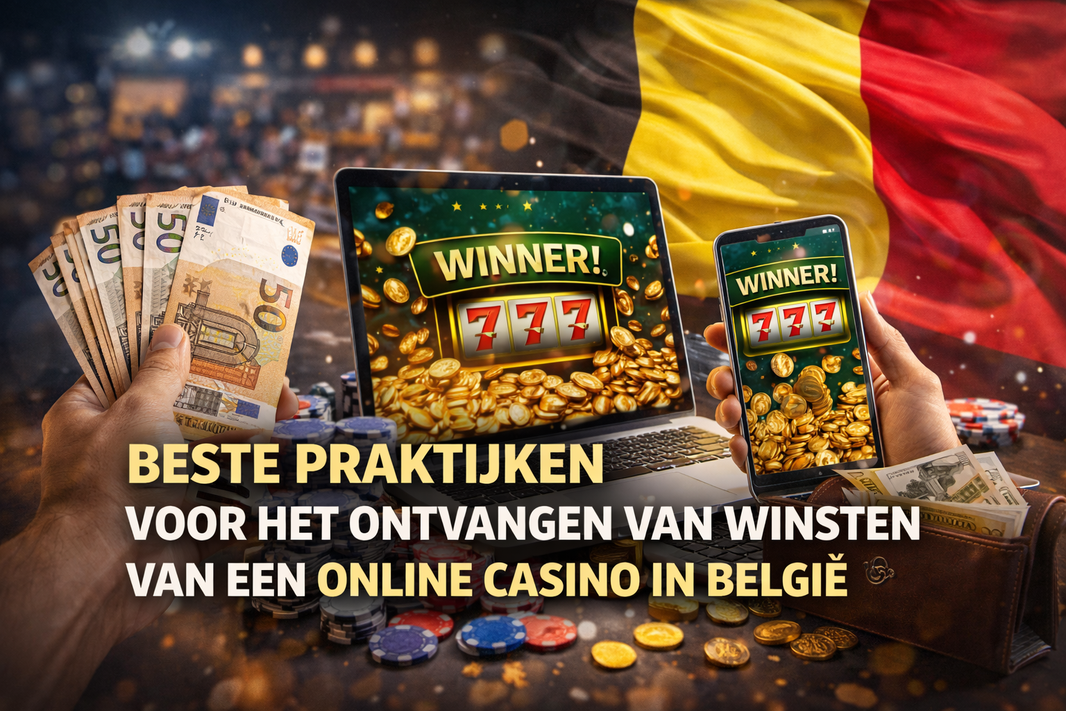 Beste praktijken voor het ontvangen van winsten van een online casino in België
